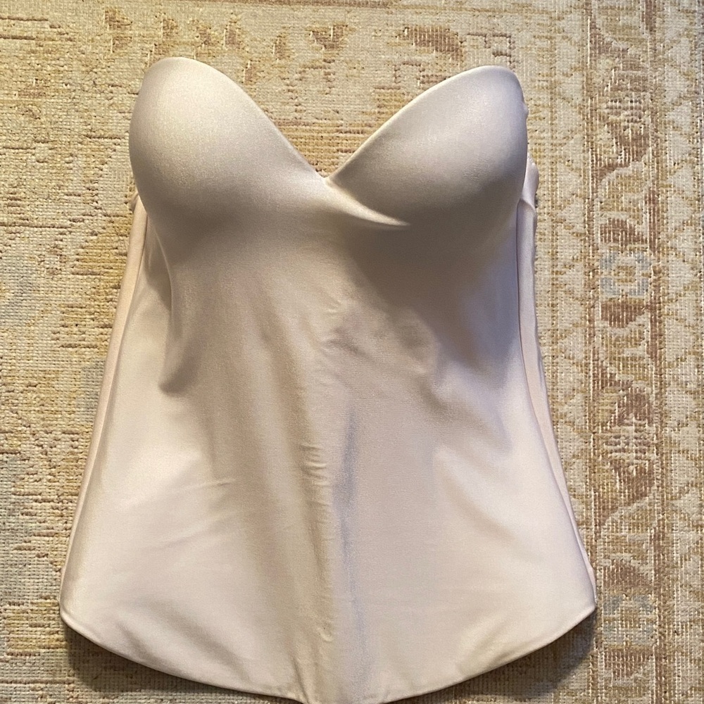 Elegant White Bustier Shapewear